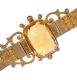 9CT GOLD CRITRINE BROOCH at Ross's Online Art Auctions