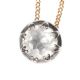 ANNOUSHKA STERLING SILVER AND CUBIC ZIRCONIA NECKLACE at Ross's Online Art Auctions