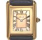 MUST DE CARTIER GOLD-PLATED STERLING SILVER-CASED LADY'S WRIST WATCH at Ross's Online Art Auctions