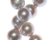 STRAND OF GREY FRESHWATER CULTURED PEARLS WITH A STERLING SILVER MAGNETIC CLASP at Ross's Online Art Auctions
