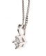9CT WHITE GOLD AND DIAMOND SOLITAIRE PENDANT at Ross's Online Art Auctions