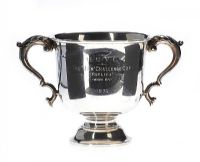 RUYC SILVER TWO HANDLE TROPHY at Ross's Online Art Auctions
