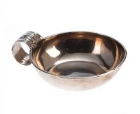 SILVER SINGLE HANDED QUAICH at Ross's Online Art Auctions