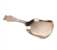 SILVER TEA CADDY SPOON at Ross's Online Art Auctions