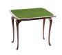 EDWARDIAN TURN OVER LEAF CARD TABLE at Ross's Online Art Auctions