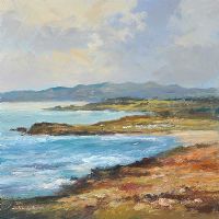 DONEGAL COAST NEAR HORN HEAD by Colin Gibson at Ross's Online Art Auctions