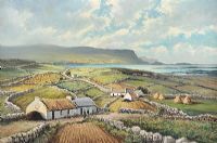 CROHY HEAD FROM THE ROSSES, DONEGAL by William Henry Burns at Ross's Online Art Auctions