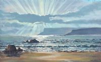 FAIRHEAD, BALLYCASTLE by William Henry Burns at Ross's Online Art Auctions