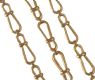 18CT GOLD FANCY-LINK CHAIN NECKLACE at Ross's Online Art Auctions