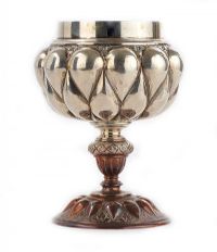 SILVER PLATED CHALICE at Ross's Online Art Auctions