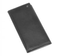 CARTIER BLACK LEATHER 'PASHA' WALLET WITH BOX at Ross's Online Art Auctions