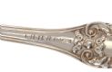 PAIR OF GEORGIAN STERLING SILVER BASTING SPOONS at Ross's Online Art Auctions
