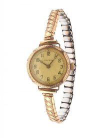 UNICORN 9CT ROSE GOLD-CASED LADY'S WRIST WATCH WITH ROLEX WORKINGS at Ross's Online Art Auctions