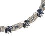 TRIFARI SILVER-TONE METAL AND CRYSTAL NECKLACE at Ross's Online Art Auctions