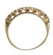 18CT GOLD SEVEN STONE DIAMOND RING at Ross's Online Art Auctions