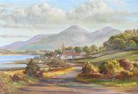 DUNDRUM, COUNTY DOWN by Vittorio Cirefice at Ross's Online Art Auctions
