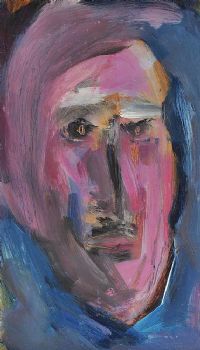 HEAD OF A TRAVELLER by Basil Blackshaw HRHA HRUA at Ross's Online Art Auctions