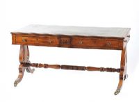 REGENCY LIBRARY TABLE at Ross's Online Art Auctions