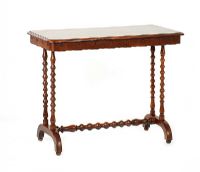 VICTORIAN MAHOGANY SIDE TABLE at Ross's Online Art Auctions