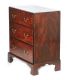 GEORGIAN MAHOGANY THREE DRAWER CHEST at Ross's Online Art Auctions