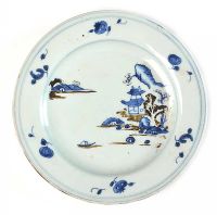 NANKING CARGO PLATE at Ross's Online Art Auctions