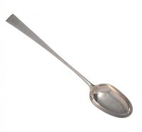 GEORGE III SILVER BASTING SPOON at Ross's Online Art Auctions