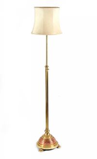 BRASS STANDARD LAMP at Ross's Online Art Auctions
