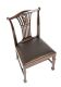 ANTIQUE MAHOGANY SIDE CHAIR at Ross's Online Art Auctions