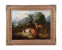 AFTER THE HUNT by George Armfield at Ross's Online Art Auctions