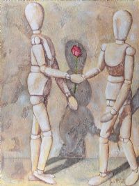 THE TRANSFERRING OF THE ROSE by John McCart at Ross's Online Art Auctions