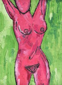 NUDE by Fleur Jackson at Ross's Online Art Auctions