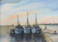 HARBOUR by Raymond Kelly at Ross's Online Art Auctions