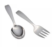 TIFFANY & CO. SILVER SPOON AND FORK at Ross's Online Art Auctions