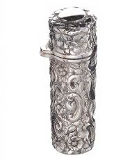 ENGRAVED STERLING SILVER PERFUME BOTTLE at Ross's Online Art Auctions