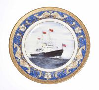 BOXED BRITANNIA COLLECTION PLATE at Ross's Online Art Auctions