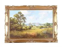 OIL PAINTING SIGNED D. THORNTON at Ross's Online Art Auctions