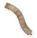 9CT GOLD THREE-TONE FANCY-LINK BRACELET at Ross's Online Art Auctions
