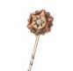 15CT GOLD AND DIAMOND STICK PIN at Ross's Online Art Auctions
