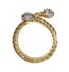 DAVID YURMAN 18CT GOLD AND DIAMOND RING at Ross's Online Art Auctions