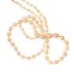 GRADUATED CULTURED PEARL NECKLACE WITH PIERCED 9CT GOLD CLASP at Ross's Online Art Auctions