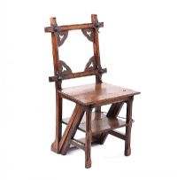 GOTHIC LIBRARY CHAIR at Ross's Online Art Auctions