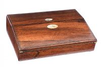 ROSEWOOD WRITING SLOPE at Ross's Online Art Auctions