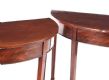 PAIR OF EDWARDIAN DEMI LUNE SIDE TABLES at Ross's Online Art Auctions