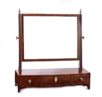 GEORGIAN DRESSING TABLE MIRROR at Ross's Online Art Auctions