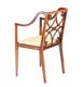 INLAID SATINWOOD OCCASIONAL CHAIR at Ross's Online Art Auctions