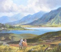 PONIES, CONNEMARA by Susan Mary Webb at Ross's Online Art Auctions