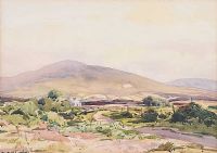 KNOCKLAYDE FROM OLD ROAD BALLINTOY by Maurice Canning Wilks ARHA RUA at Ross's Online Art Auctions