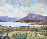 LOUGH, WEST OF IRELAND by David McConnell at Ross's Online Art Auctions