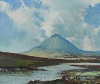 ERRIGAL, DONEGAL by Peter Gallagher at Ross's Online Art Auctions