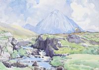 ERRIGAL DONEGAL by Marjorie Henry RUA at Ross's Online Art Auctions